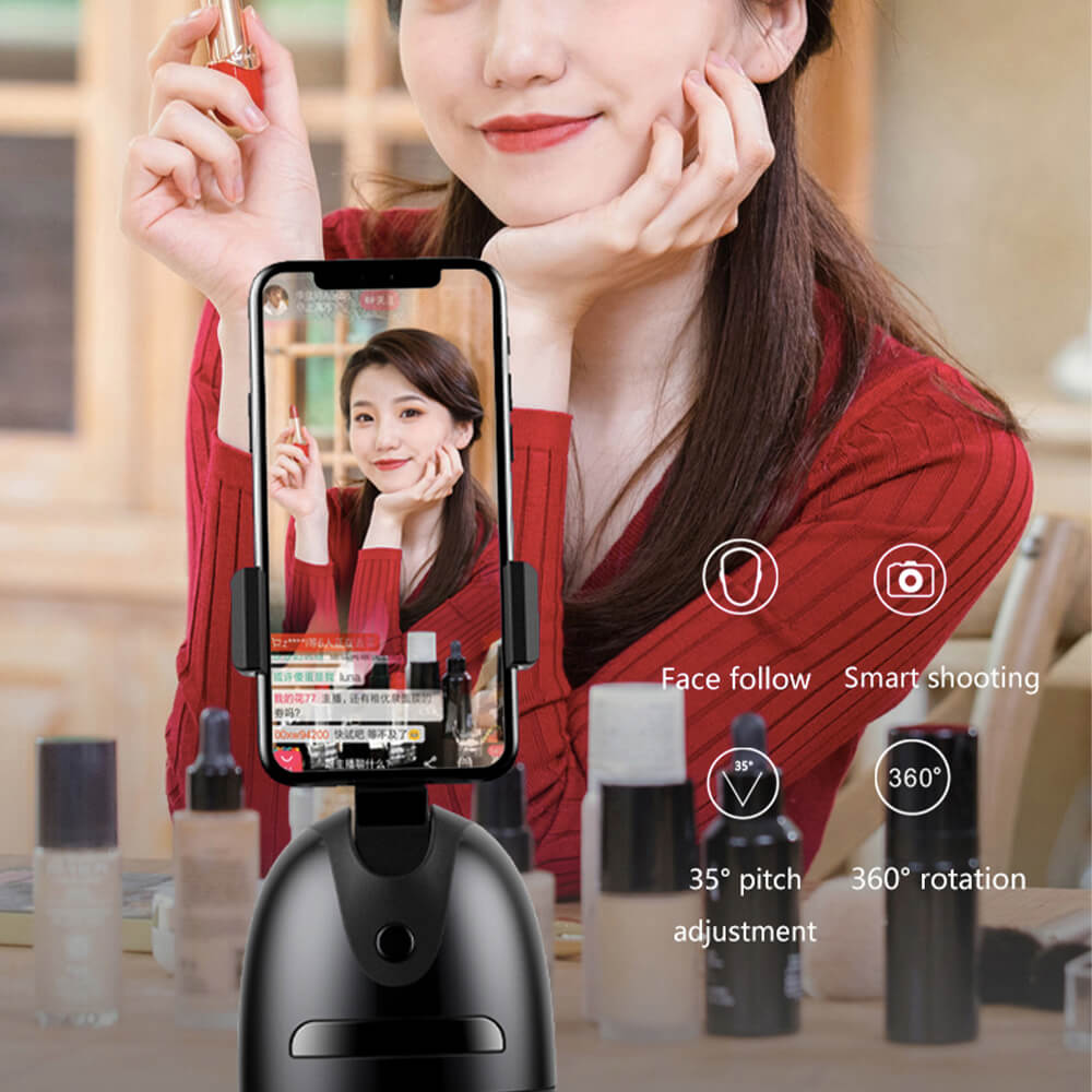 Soporte para Vlog de teléfono inteligente con seguimiento facial de 360°-Shenzhen Shengye Technology Co.,Ltd