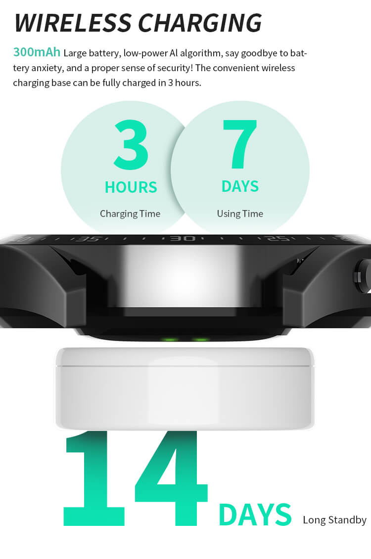 HW28 Eternal Classical Wireless Charging Smart Watches-Shenzhen Shengye Technology Co.,Ltd