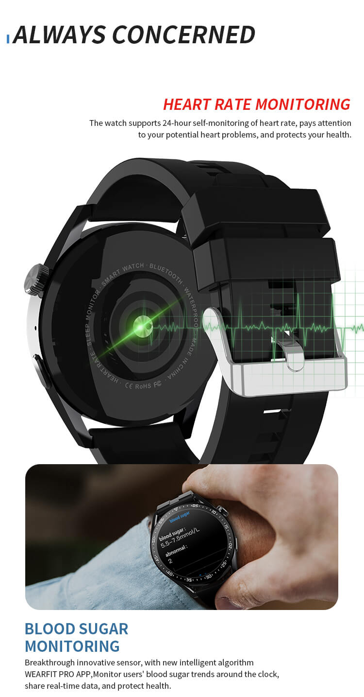HW28 Eternal Classical Wireless Charging Smart Watches-Shenzhen Shengye Technology Co.,Ltd