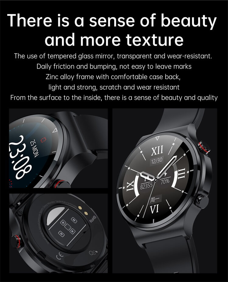 Reloj inteligente de salud con monitoreo de belleza y textura S2-Shenzhen Shengye Technology Co., Ltd