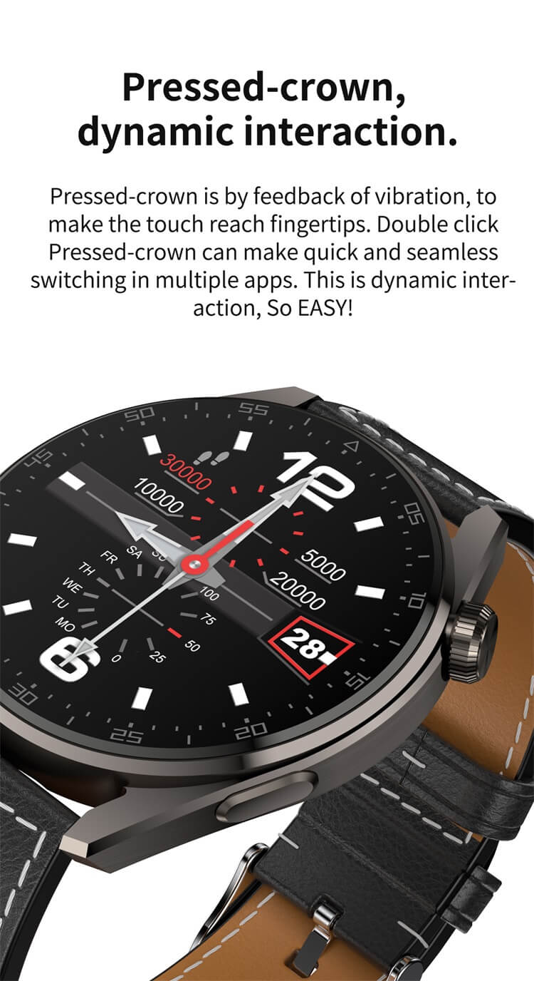 SK13 Round Display Touch Screen Smart Watch-Shenzhen Shengye Technology Co.,Ltd