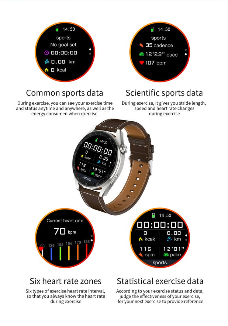 Reloj inteligente con pantalla táctil y pantalla redonda SK13-Shenzhen Shengye Technology Co., Ltd