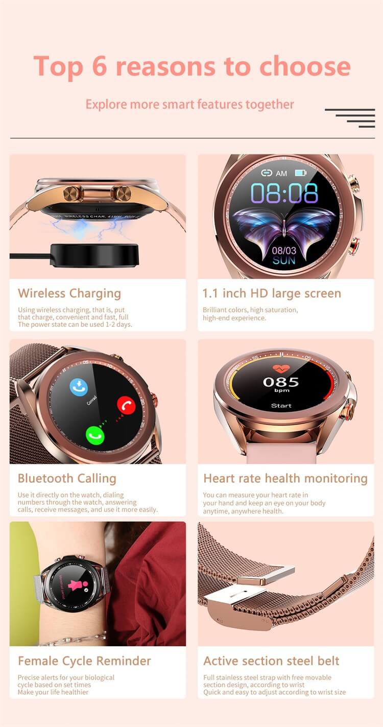 Reloj inteligente impermeable pequeño y exquisito para niñas SK8-Shenzhen Shengye Technology Co.,Ltd