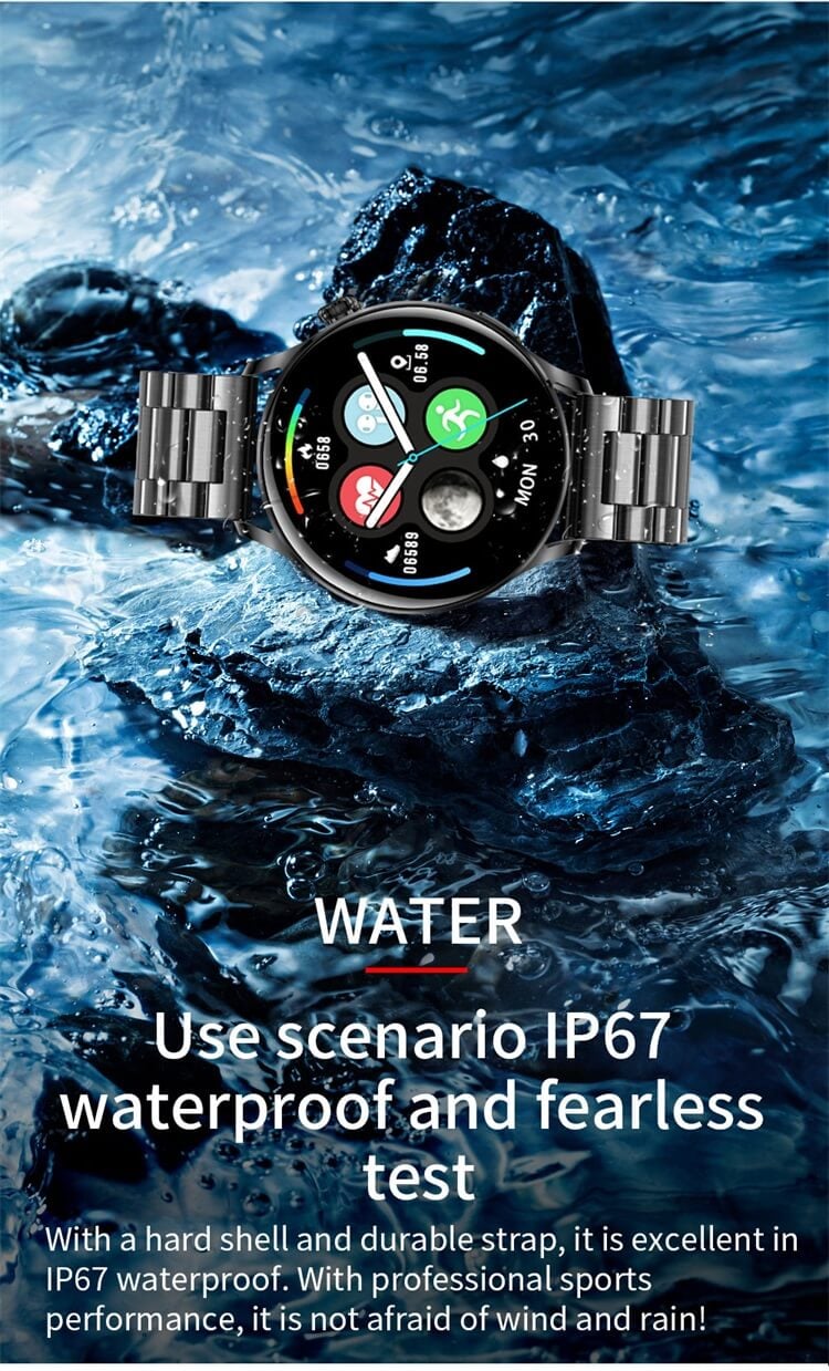 AK37 Retina Touch Screen Round Smartwatch-Shenzhen Shengye Technology Co.,Ltd