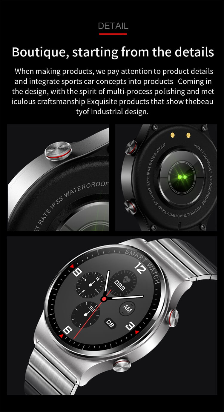 Montre intelligente ronde à écran tactile AK36 Retina-Shenzhen Shengye Technology Co., Ltd