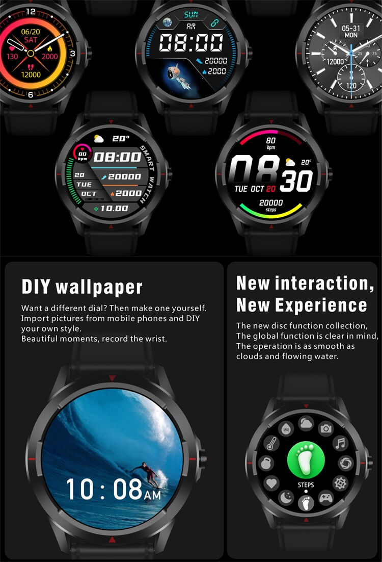 Q29 Reloj de pulsera inteligente redondo impermeable comercial-Shenzhen Shengye Technology Co., Ltd