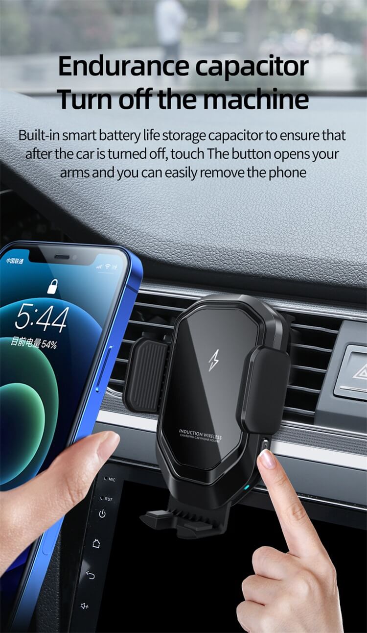 OJD-73 Automatic Car Wireless Charger for Phone-Shenzhen Shengye Technology Co.,Ltd
