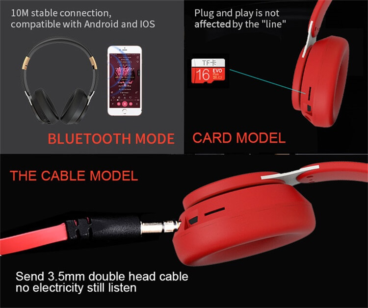 07S Bluetooth draadloze over-ear hoofdtelefoon-Shenzhen Shengye Technology Co., Ltd