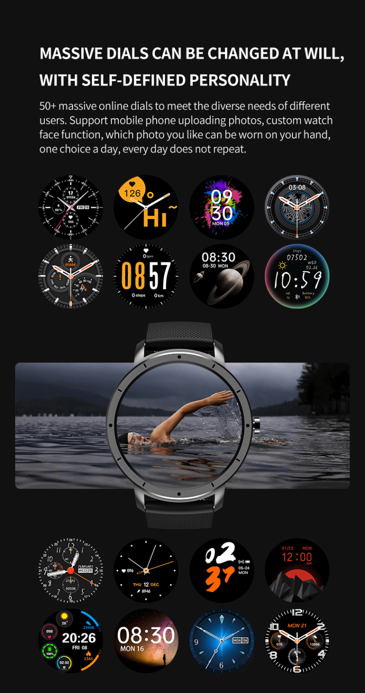 HW21 Nuevo reloj inteligente con pantalla redonda de lujo-Shenzhen Shengye Technology Co.,Ltd