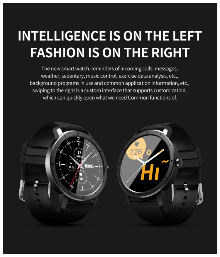 HW21 New Luxury Round Display Screen Smartwatch-Shenzhen Shengye Technology Co.,Ltd