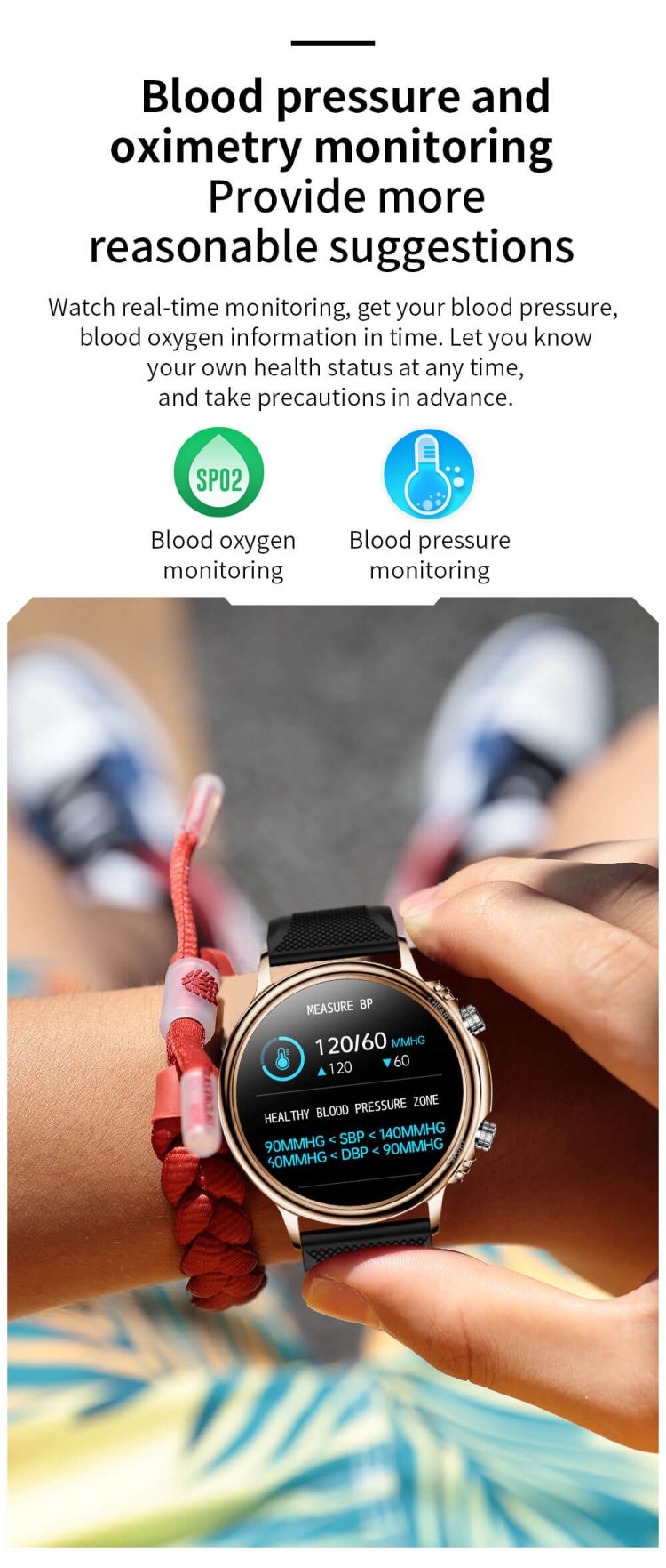 Montre intelligente de sport de jeux de forme ronde étanche CF81-Shenzhen Shengye Technology Co., Ltd