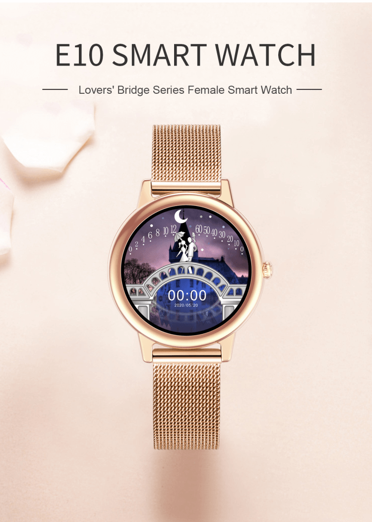 E10 Lady Fashion Luxury Design Bluetooth Smartwatch-Shenzhen Shengye Technology Co.,Ltd