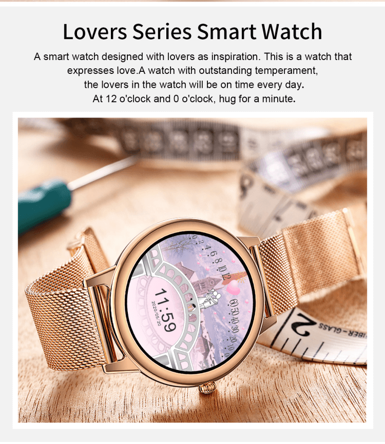 E10 Lady Fashion Luxury Design Bluetooth Smartwatch-Shenzhen Shengye Technology Co.,Ltd