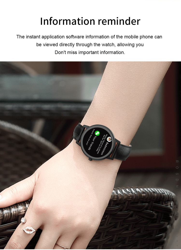 E10 Lady Fashion Luxury Design Bluetooth Smartwatch-Shenzhen Shengye Technology Co., Ltd