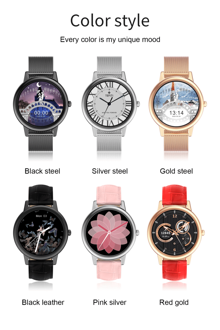 E10 Lady Fashion Luxury Design Bluetooth Smartwatch-Shenzhen Shengye Technology Co.,Ltd