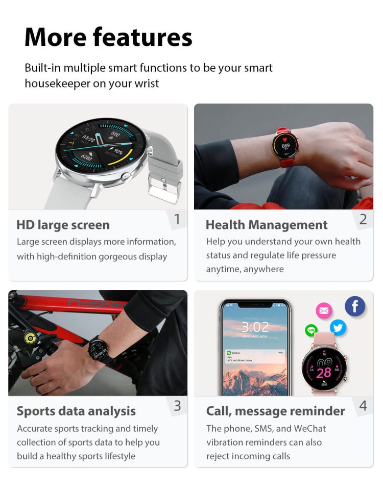 GW33 IP68 Waterproof Full Screen Smart Watch-Shenzhen Shengye Technology Co.,Ltd