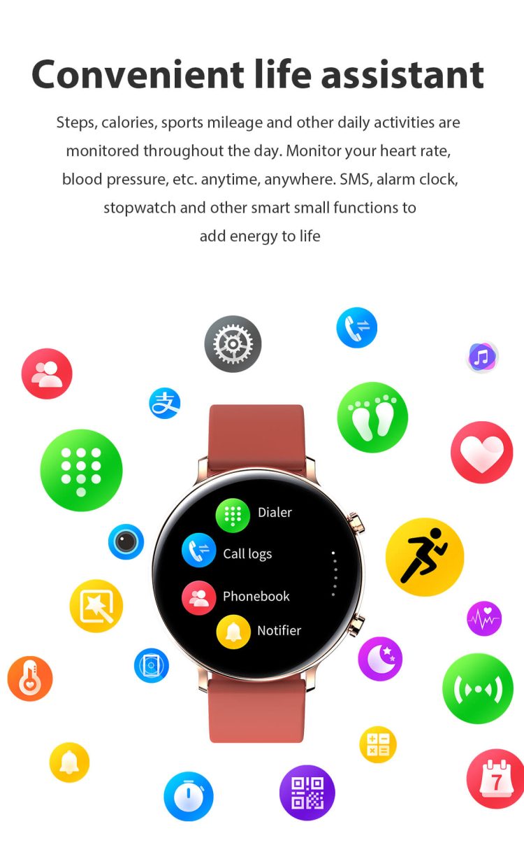 GW33 IP68 Waterproof Full Screen Smart Watch-Shenzhen Shengye Technology Co.,Ltd