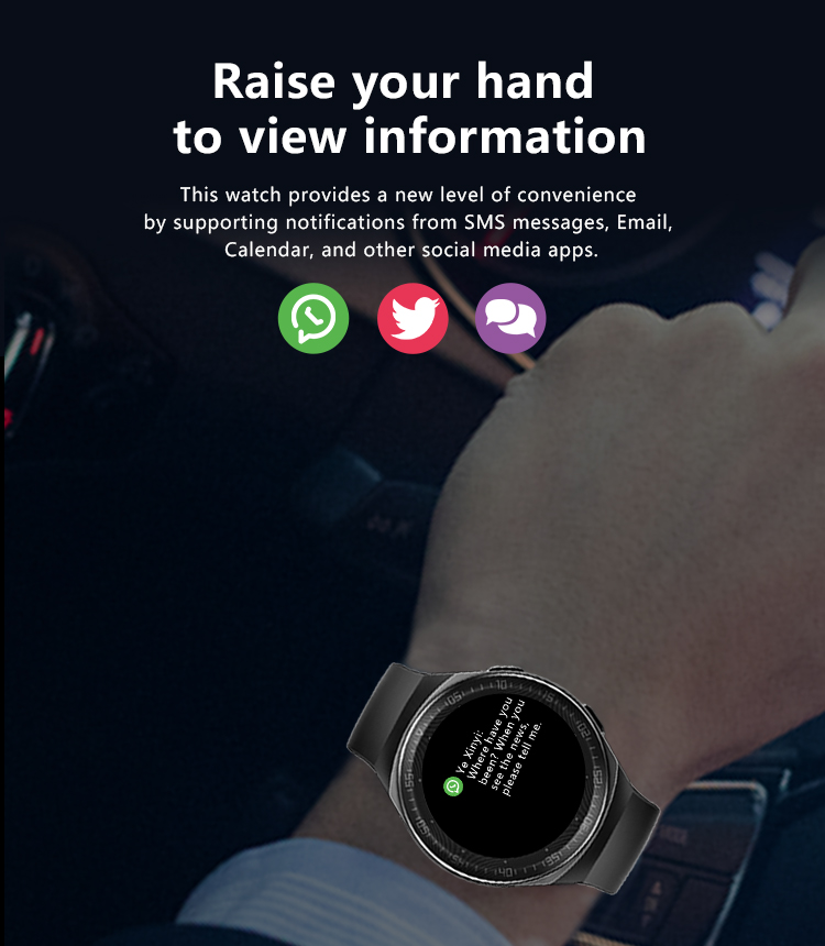 MT3 Smart Watch da uomo altamente conveniente-Shenzhen Shengye Technology Co.,Ltd