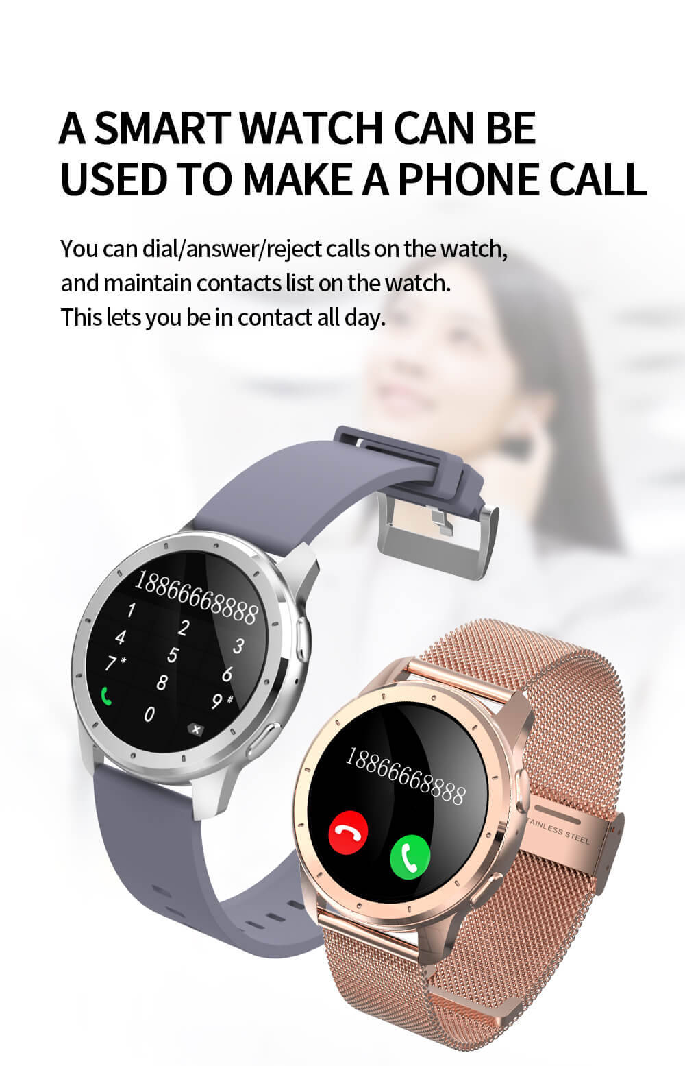 MX11 Lady Fashion Design Bracelet à écran rond Watch-Shenzhen Shengye Technology Co., Ltd