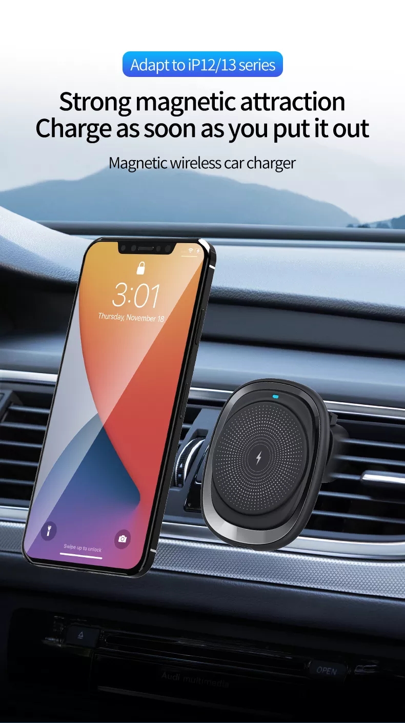 OJD-78 360 Rotation Fast Magnetic Wireless Charger-Shenzhen Shengye Technology Co., Ltd.