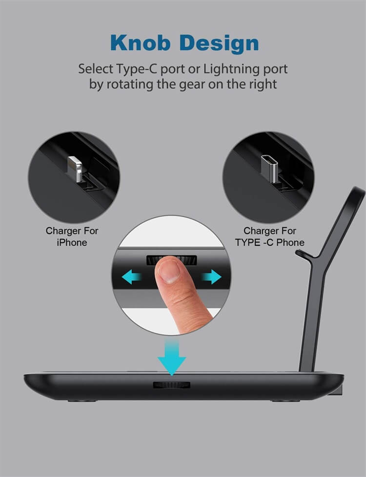 Suporte de carregador sem fio de carregamento rápido YM-UD17-Shenzhen Shengye Technology Co.,Ltd