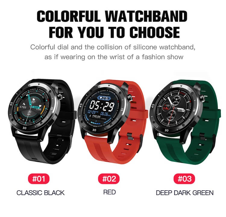 F22 Senior Green Strap Record Données d'exercice Smartwatch-Shenzhen Shengye Technology Co., Ltd