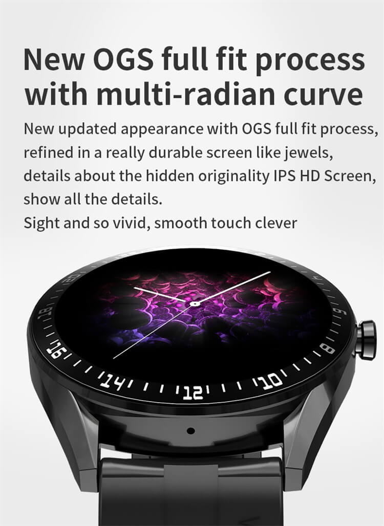 Bracelet intelligent de moniteur de fréquence cardiaque à cadran rond K60-Shenzhen Shengye Technology Co., Ltd