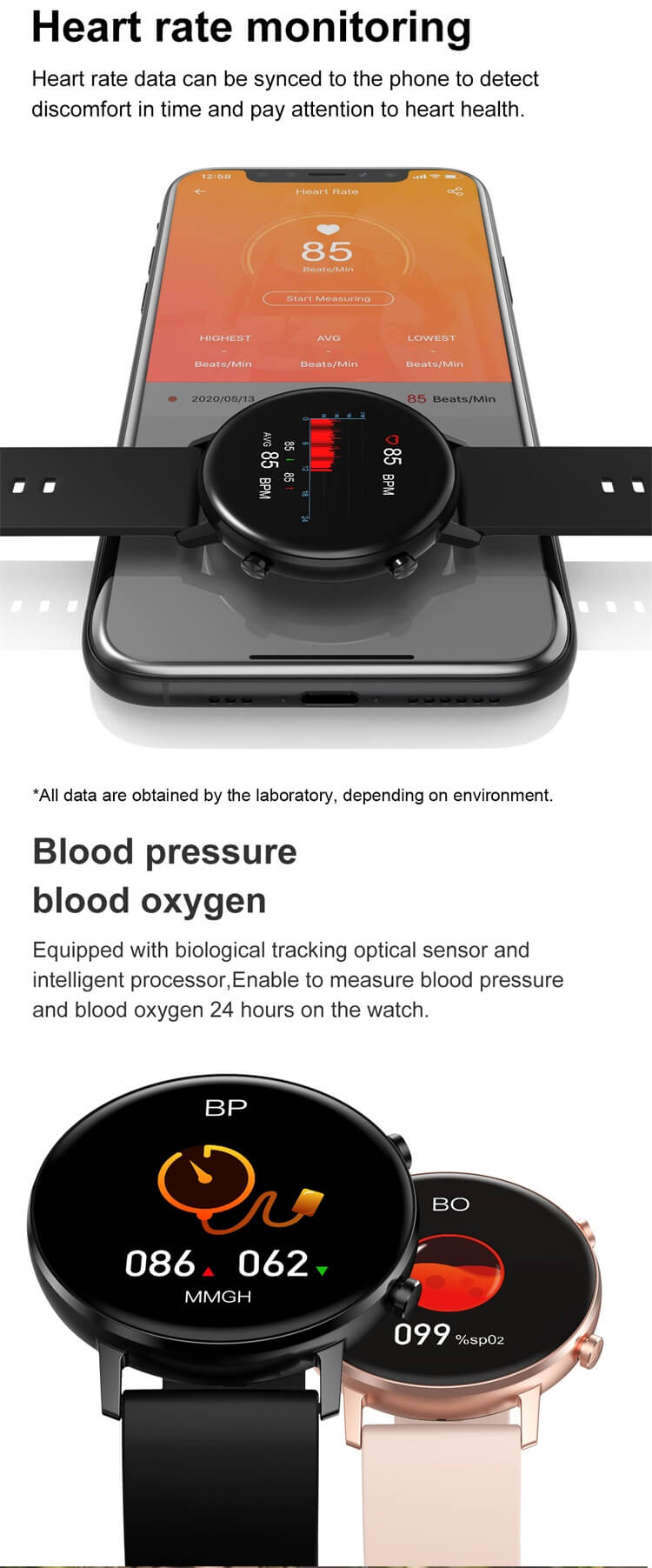 Reloj inteligente con pulsera de malla de monitoreo de actividad física DT96-Shenzhen Shengye Technology Co.,Ltd