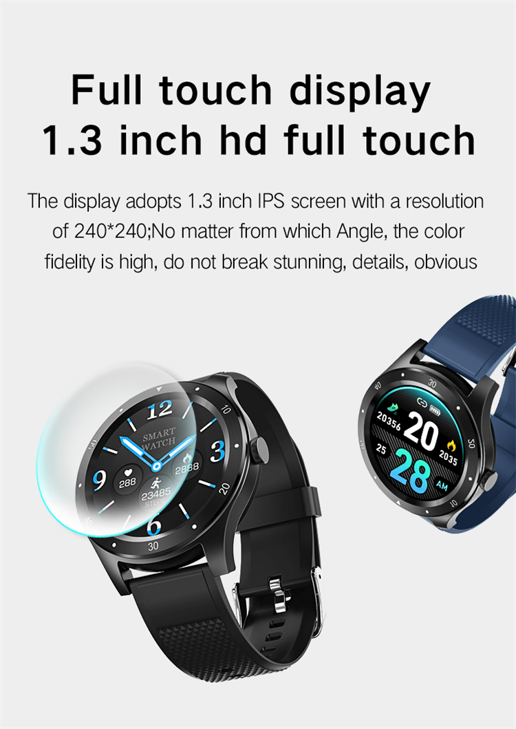 S6 Round Touch Colorful Display Smart Watches-Shenzhen Shengye Technology Co.,Ltd