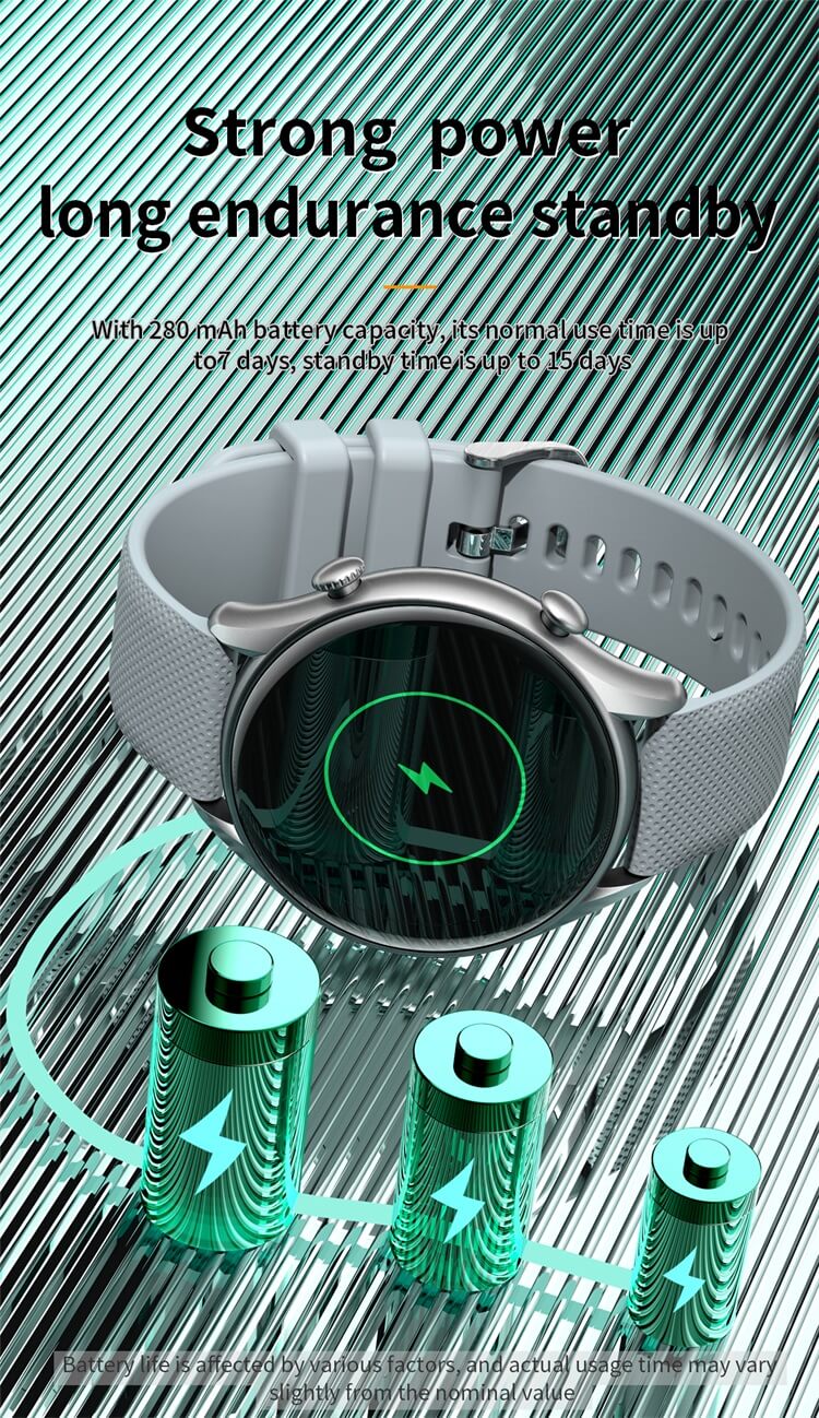 Reloj inteligente femenino de muñeca con estilo de continuación clásica KT60-Shenzhen Shengye Technology Co., Ltd