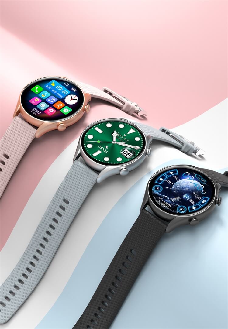 Reloj inteligente femenino de muñeca con estilo de continuación clásica KT60-Shenzhen Shengye Technology Co., Ltd