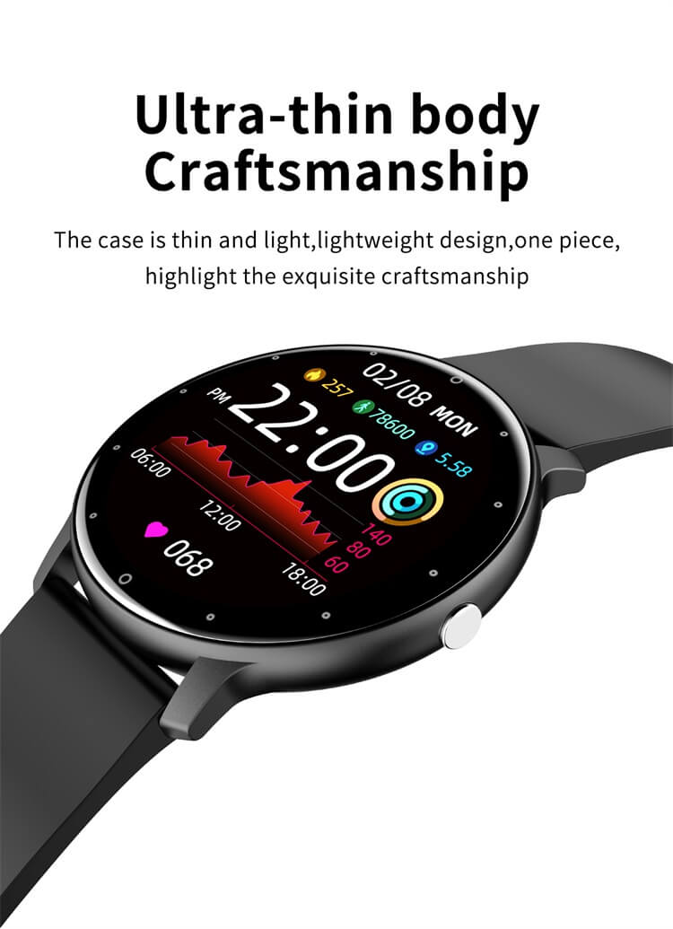 Reloj de diseño liviano con cuerpo ultradelgado ZL02D-Shenzhen Shengye Technology Co.,Ltd