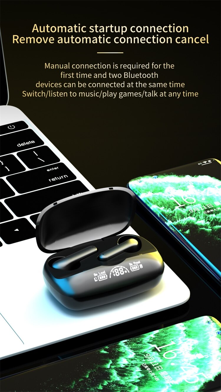TG04 Bluetooth 5.2 High Sound Quality Smart Earphone Wholesaler ODM-Shenzhen Shengye Technology Co.,Ltd