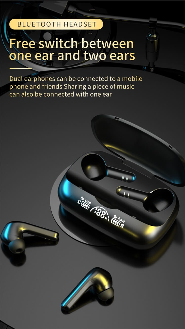 TG04 Bluetooth 5.2 Высокое качество звука Смарт-наушники Оптовый продавец ODM-Shenzhen Shengye Technology Co., Ltd