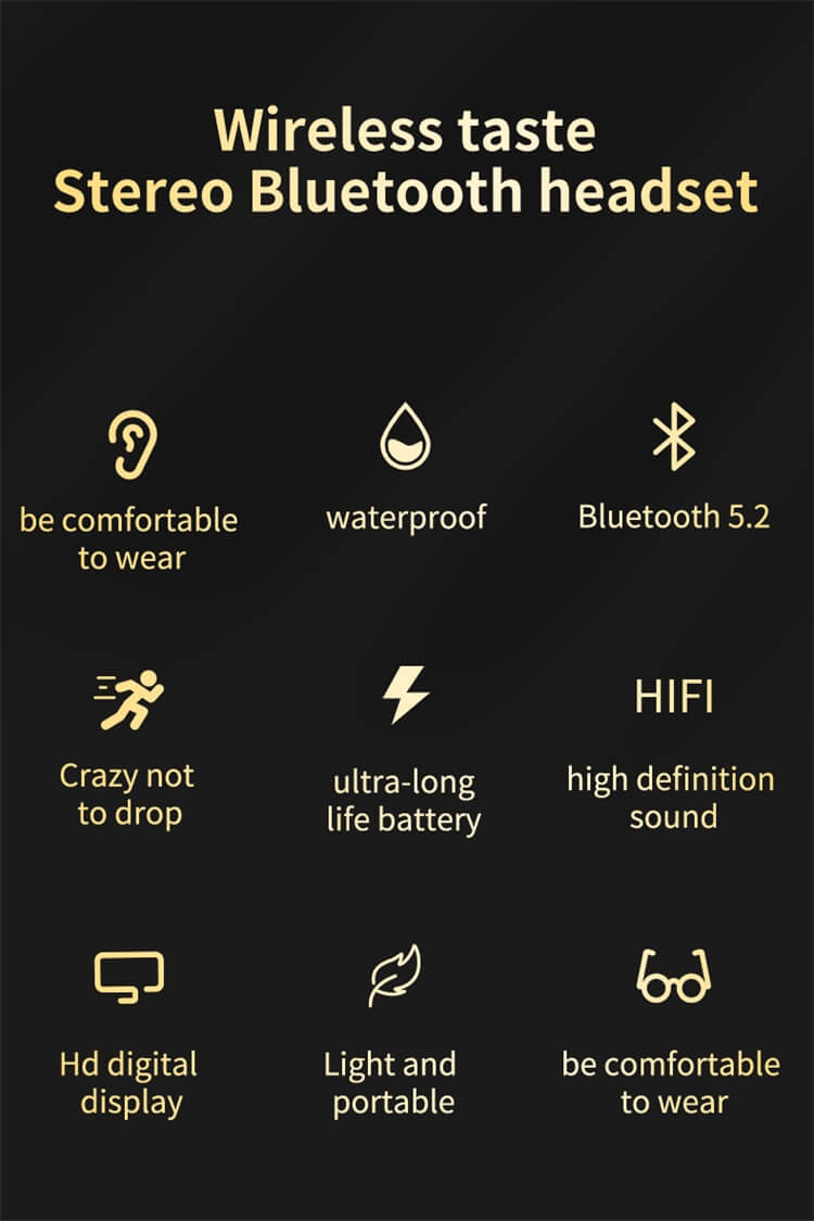 TG04 Bluetooth 5.2 High Sound Quality Smart Earphone Wholesaler ODM-Shenzhen Shengye Technology Co.,Ltd