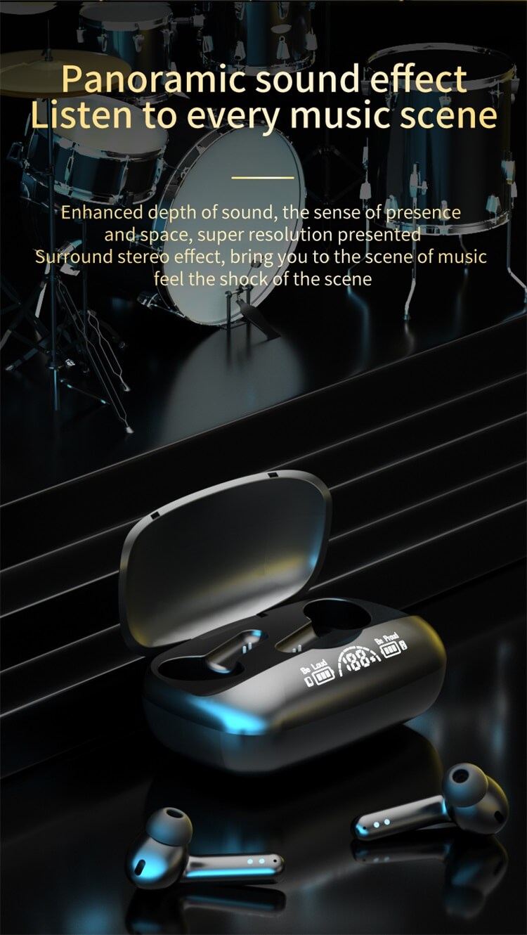 TG04 Bluetooth 5.2 High Sound Quality Smart Earphone Wholesaler ODM-Shenzhen Shengye Technology Co.,Ltd