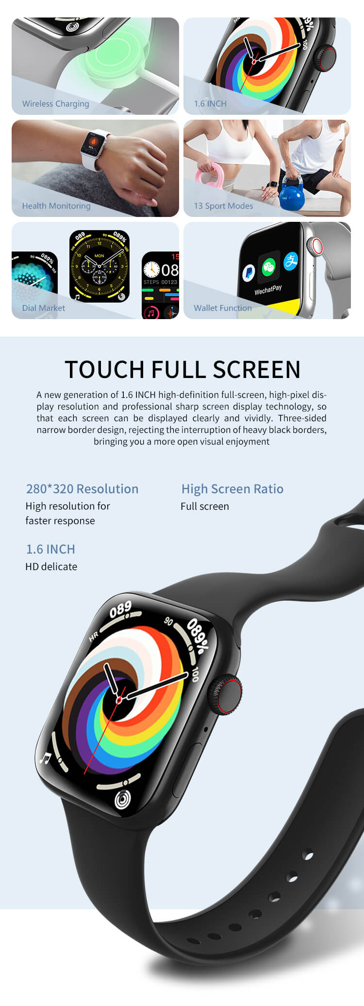 Detalles del producto HW67 Mini Smartwatch-Shenzhen Shengye Technology Co., Ltd