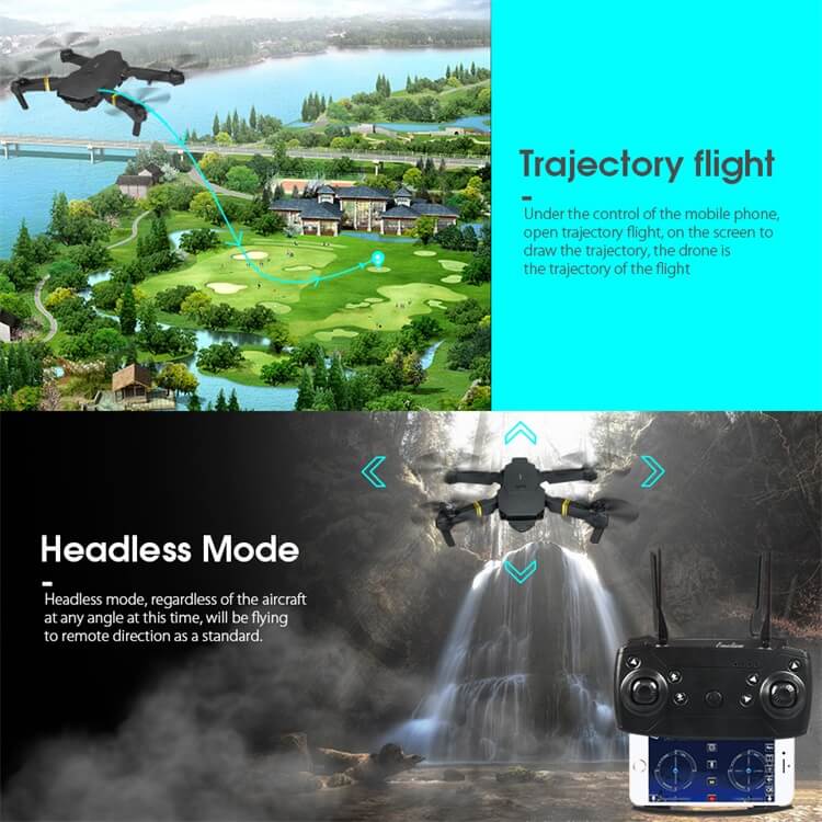 E58 Controllo a lunga distanza Batteria grande Wifi Quadcopter Motore Videocamera 4K HD Mini drone-Shenzhen Shengye Technology Co., Ltd