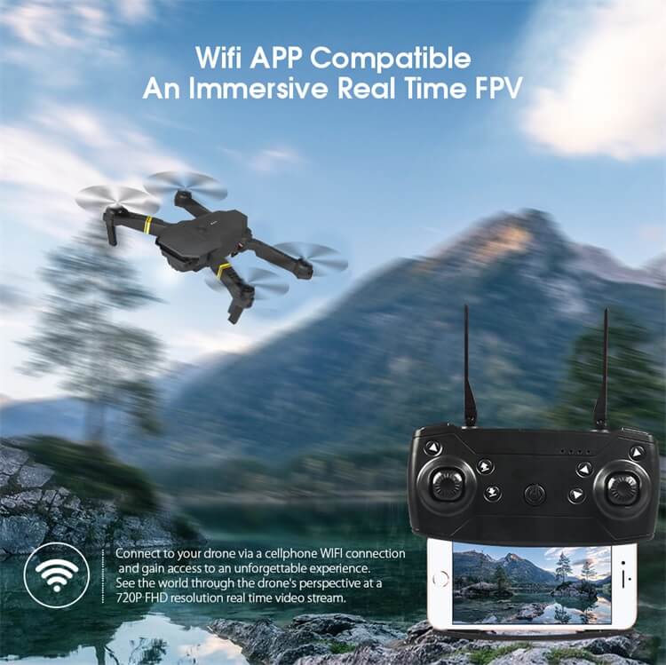 E58 Kontrola dużej odległości Duża bateria Wifi Silnik quadcoptera Kamera 4K HD Mini Drone-Shenzhen Shengye Technology Co., Ltd