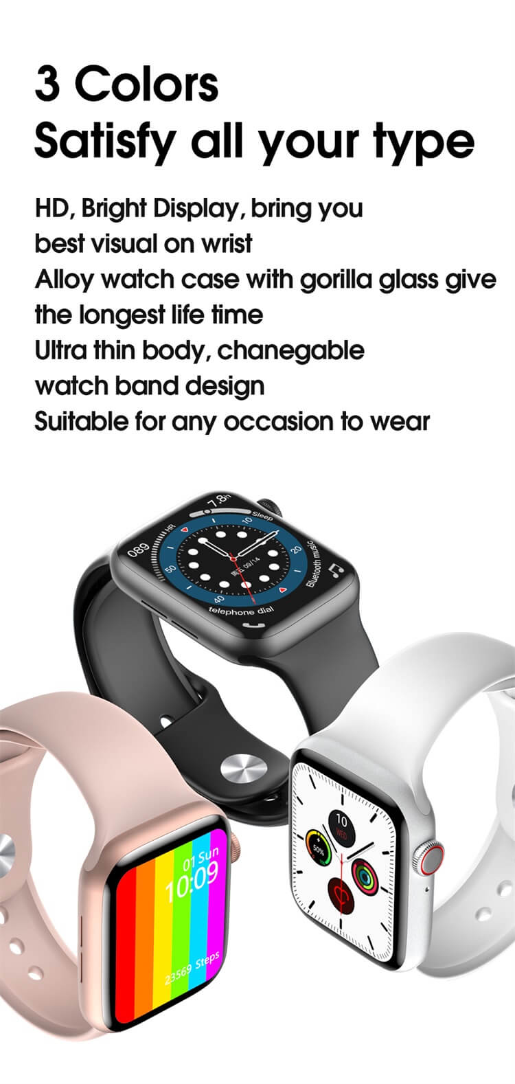 W26+ Smartwatch Product Details-Shenzhen Shengye Technology Co.,Ltd