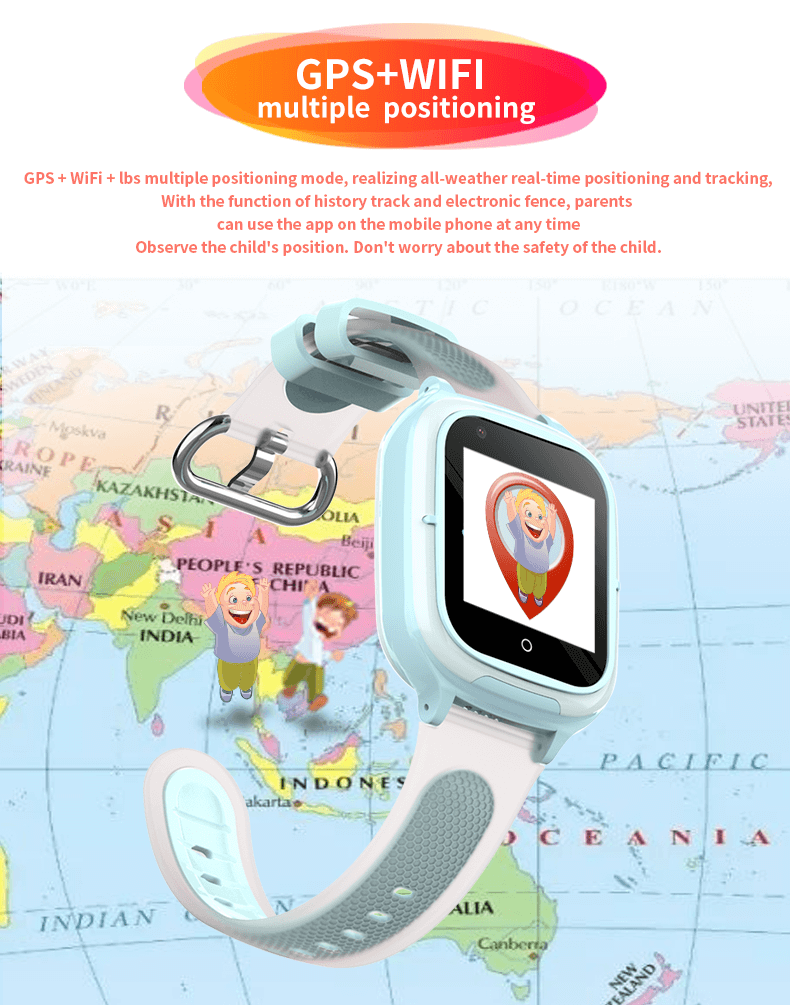 Reloj inteligente para niños DF55 Sim 4G GPS-Shenzhen Shengye Technology Co., Ltd