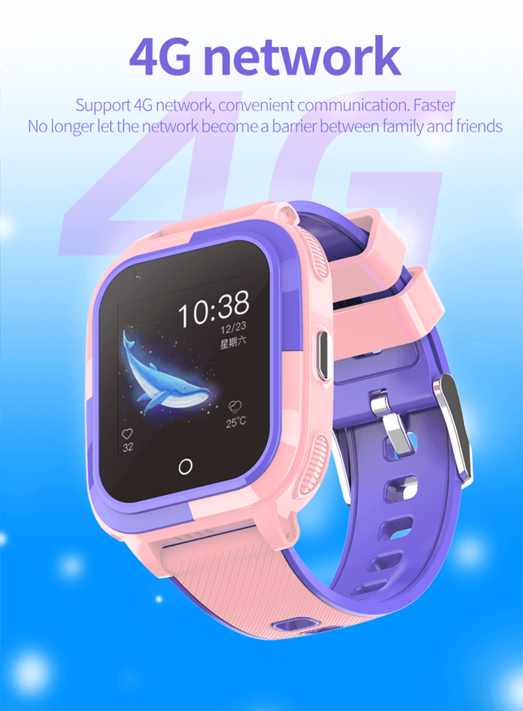 DF56 4G Tarjeta Sim Niños SOS Reloj inteligente-Shenzhen Shengye Technology Co.,Ltd