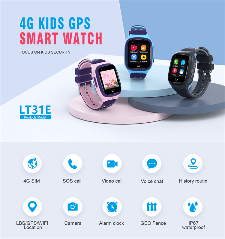 LT31E GPS LBS Wifi Localização Kids Smart Watch-Shenzhen Shengye Technology Co., Ltd