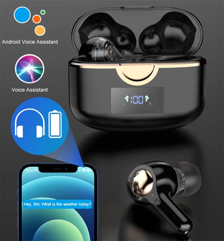 T22 Black Bluetooth Call Music In-ear Running Earbuds Wholesale Supplier-Shenzhen Shengye Technology Co.,Ltd