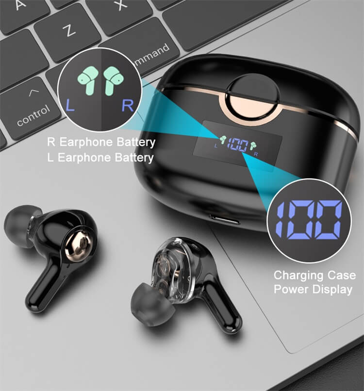 T22 Black Bluetooth Call Music Наушники-вкладыши для бега Оптовый поставщик-Shenzhen Shengye Technology Co., Ltd