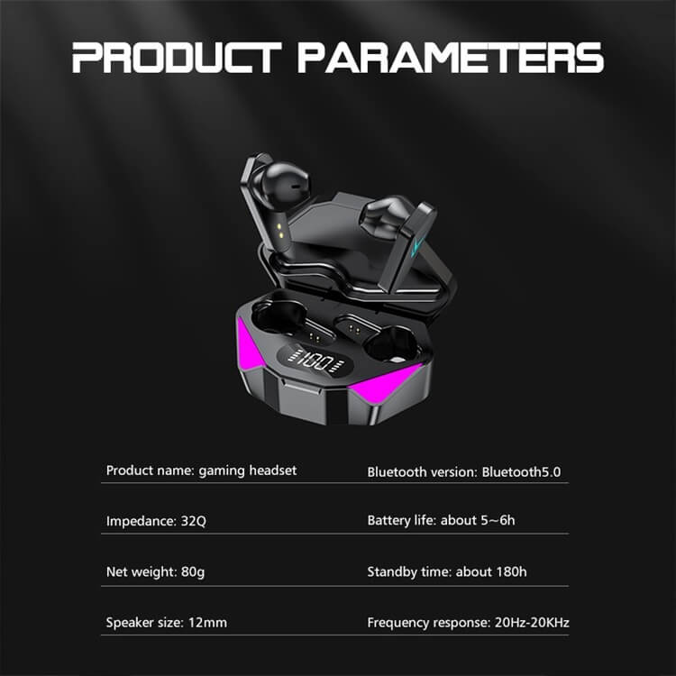 X15 OEM ODM Gaming Musikmodus Sport Drahtloser Kopfhörer-Shenzhen Shengye Technology Co.,Ltd