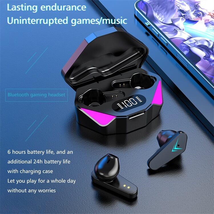 X15 OEM ODM Oyun Müzik Modu Spor Kablosuz Kulaklık-Shenzhen Shengye Technology Co.,Ltd