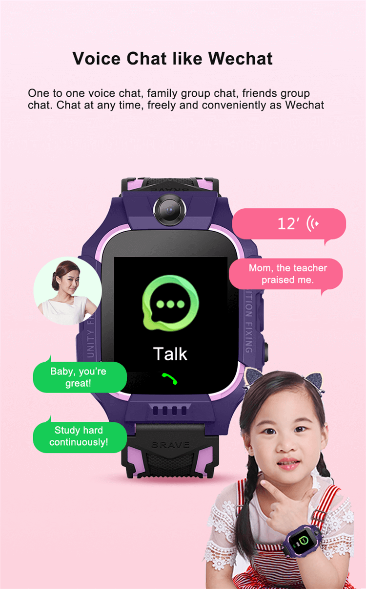 Q19 Orologio da chiamata per smartphone per bambini-Shenzhen Shengye Technology Co.,Ltd