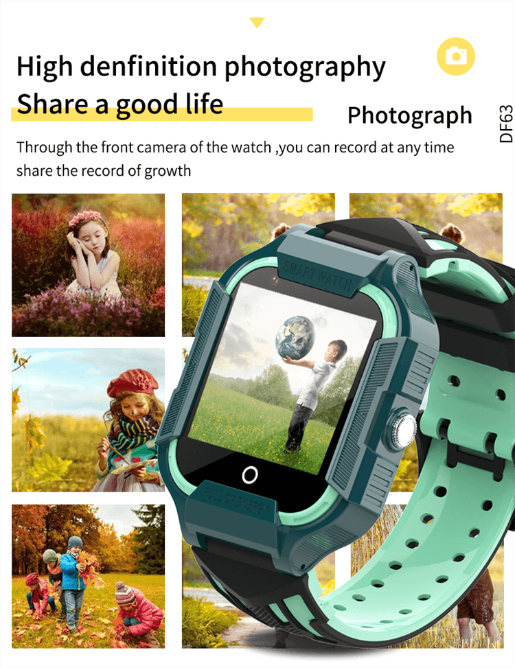 Reloj inteligente para niños DF63 4G Net SOS-Shenzhen Shengye Technology Co.,Ltd