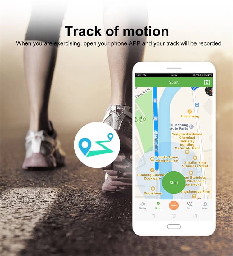 E18 Монитор сердечного ритма Track of Motion Sport Health Band-Shenzhen Shengye Technology Co.,Ltd